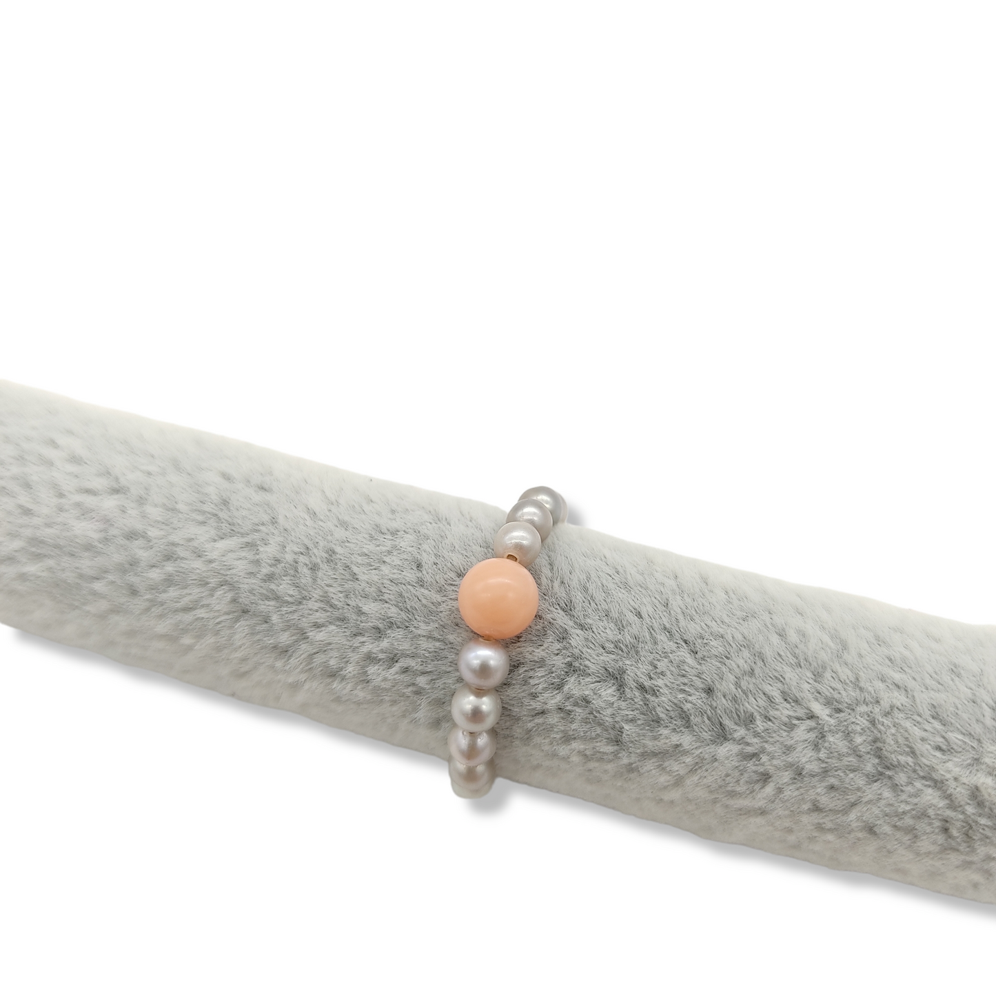 Bague Just the One Corail rose
